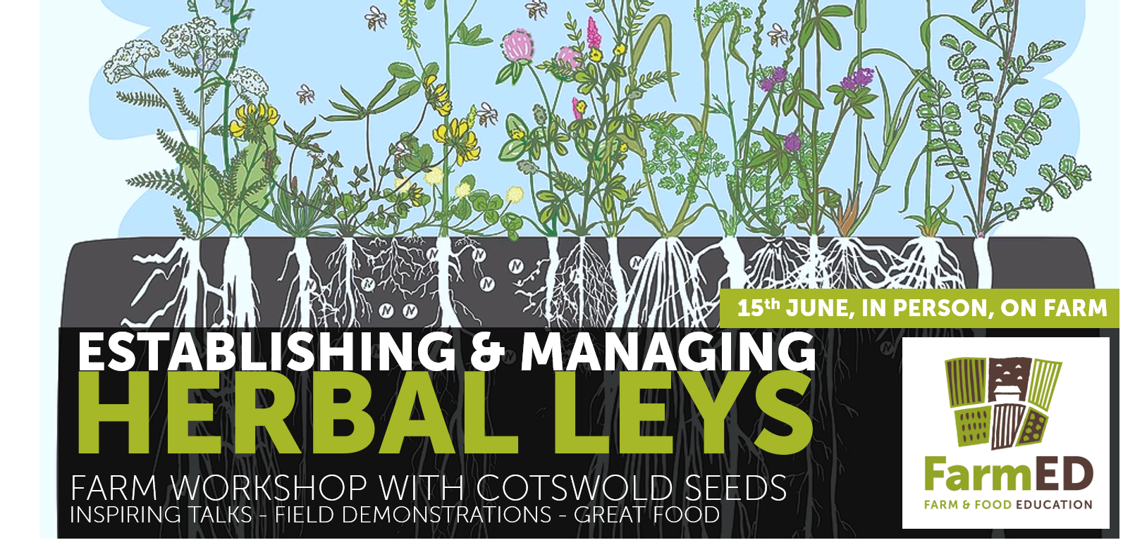 Herbal Ley Establishment & Management Course at FarmED